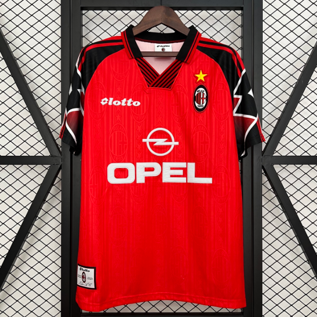 1997-98 AC Milan Retro Special Soccer Jersey Shirt
